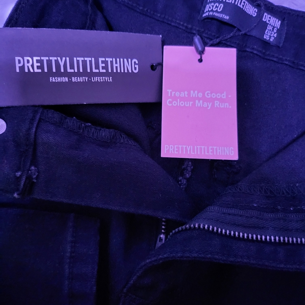Pretty little things black jeans